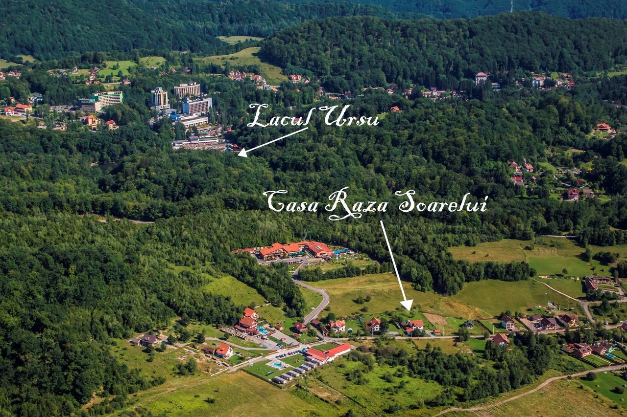 Appartamento Raza Soarelui Sovata Esterno foto